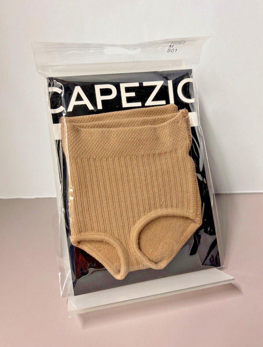 Dance Paws Capezio Lifeknit Footundeez H067 Medium Nude Lyrical Ballet New